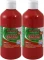 2x Farba plakatowa Alpino, w butelce, 500ml, czerwony