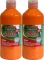 2x Farba plakatowa Alpino, w butelce, 500ml, pomarańczowy