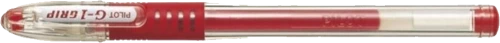 Długopis żelowy Pilot, G1 Grip, 0.5mm, czerwony