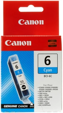 Tusz Canon 4706A002 (BCI-6C), 280 stron, cyan (błękitny)