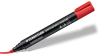 Marker permanentny Staedtler, Lumocolor 350, ścięta, 5mm czerwony