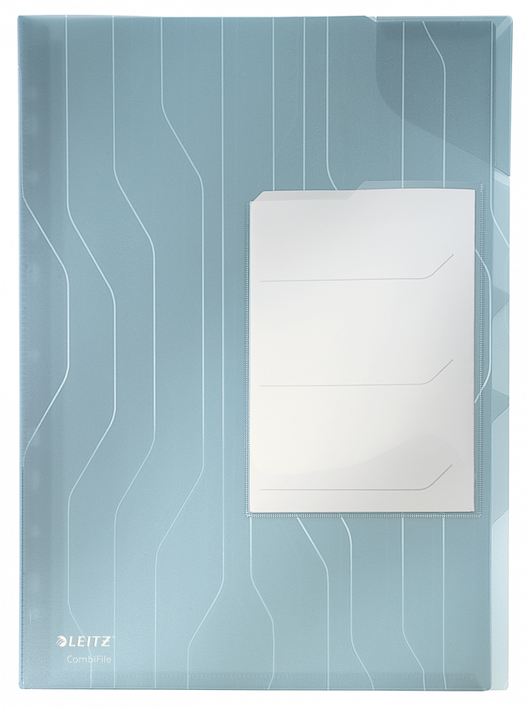 Folder z przekładkami Leitz CombiFile A4 3x20 kartek niebieski