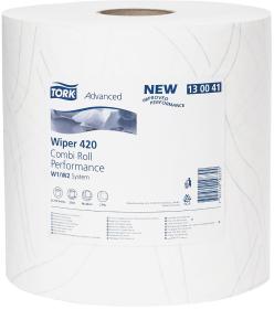 Czyściwo papierowe Tork Advanced Wiper Performance, 2-warstwowe, 262mmx255m, biały