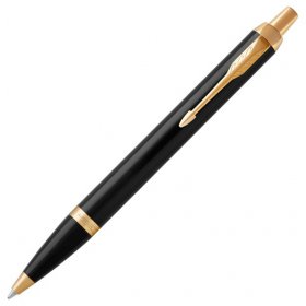 Długopis automatyczny Parker, IM Czarny GT, czarny