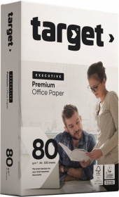 Papier ksero Target Executive, A4, 80g/m2, 500 arkuszy, biały