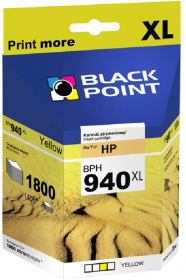 Tusz Black Point BPH940XLY (C4909AE), 28ml, yellow (żółty)