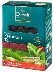 Herbata czarna liściasta Dilmah Premium Tea Ceylon Orange Pekoe, 100g