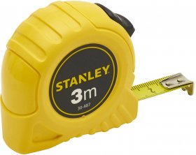 Miara zwijana Stanley, z blokadą, 3m, żółty