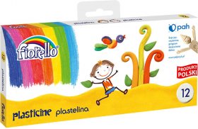 Plastelina Fiorello, 192g, 12 kolorów
