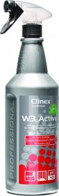 Preparat do mycia sanitariatów i łazienek Clinex W3 Active Bio, z rozpylaczem, 1l