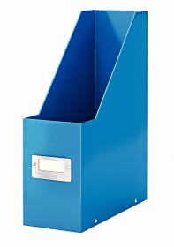 Pojemnik Leitz Wow Click&Store, A4, 95mm, do 950 kartek, niebieski