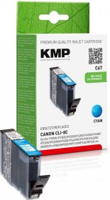 Tusz KMP C66 (CLI-8C), 13ml, cyan (błękitny)
