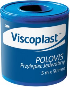 Plaster w rolce Viscoplast Polovis, 5cm x 5m, biały