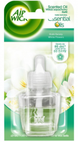 Wkład do odświeżacza powietrza Air Wick Essential Oils, białe kwiaty, 19ml