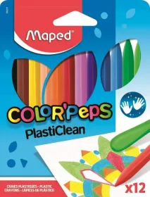 Kredki plastikowe Colorpeps Maped, 12 kolorów