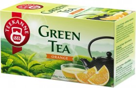 Herbata zielona smakowa w kopertach Teekanne Green Tea Orange, pomarańcza, 20 sztuk x 1.75g