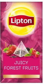 Herbata owocowa w piramidkach Lipton, owoce leśne, 25 sztuk x 1.7g
