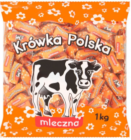 Cukierki Krówka Polska Mleczna Jedność, mleczny, 1kg