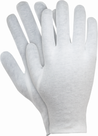 Rękawice tkaninowe Reis, RWKB W, bawełna, rozmiar 10, biały