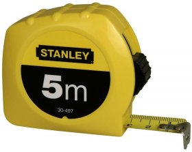 Miara zwijana Stanley, 19mmx5m, z blokadą, żółty