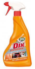 Płyn do czyszczenia fug, powierzchni ceramicznych i plastikowych Dix Professional Gold Drop, z rozpylaczem, 0.5l