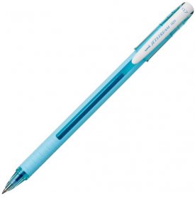 Długopis Uni SX-101FL Aqua, 0.35mm, obudowa kolor błękitny, wkład niebieski