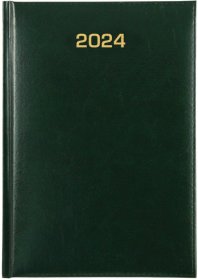 Kalendarz książkowy Udziałowiec 2022, A5, tygodniowy, 64 kartki, zielony