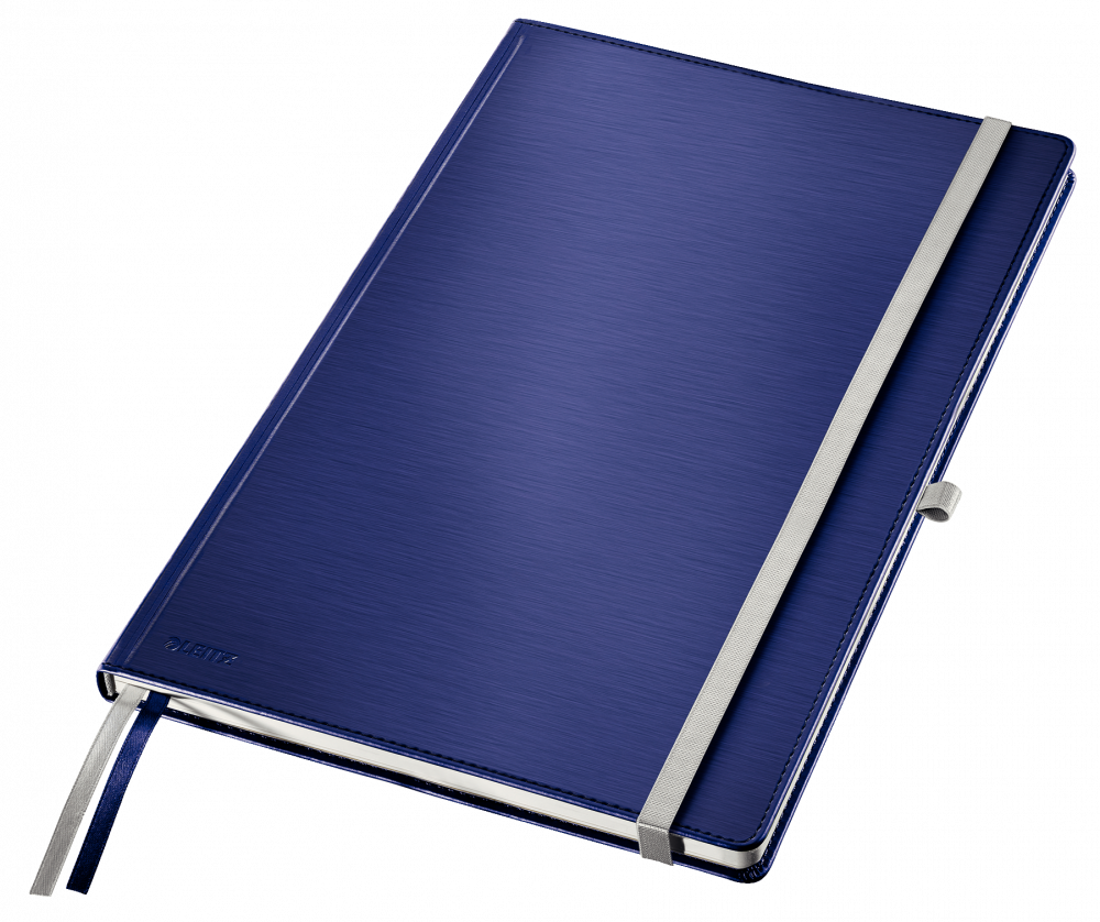 Notatnik A4 w kratkę 80 kartek Leitz Style niebieski