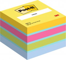 Karteczki samoprzylepne Post-it, 51x51 mm, 400 karteczek, mix kolorów