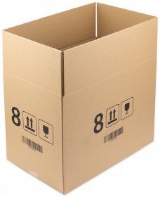 Karton klapowy Ofix Economy, 500x300x350 mm, brązowy