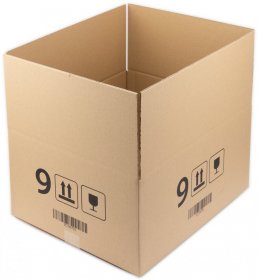 Karton klapowy Ofix Economy,500x400x250 mm, brązowy