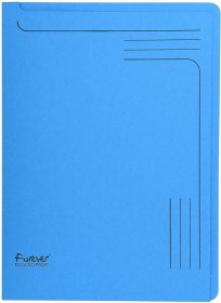 Folder kartonowy Exacompta Forever, A4, 25 sztuk, niebieski