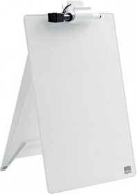 Flipchart Nobo Diamond, szklany, 22x30cm, biały