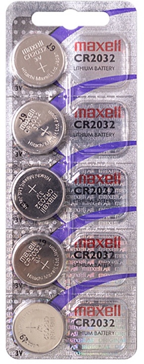 Maxell Lithium Battery CR2032 - Bateria pastylkowa 3 V (5 szt.)