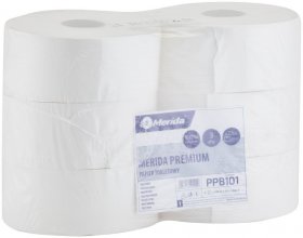 Papier toaletowy Merida Premium, 3-warstowy, 6 rolek, 23cmx200m, biały