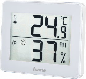 Hama termometr, higrometr Hama TH-130, biały