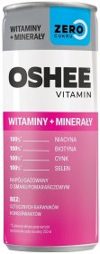 Napój izotoniczny Oshee Zero Vitamin Energy, Magnez + witamina B6, puszka, 250ml