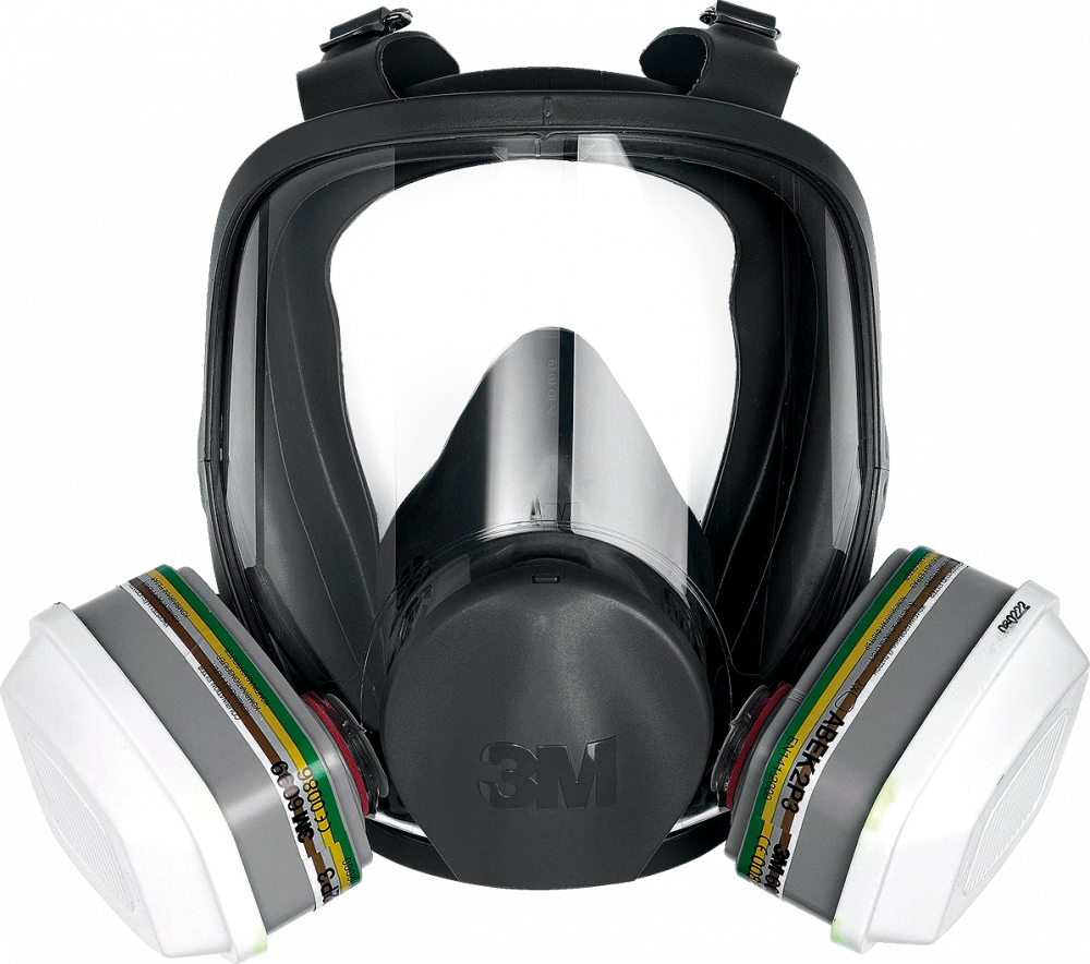 Maska ochronna 3M MAS-F-6000, całotwarzowa, rozmiar L