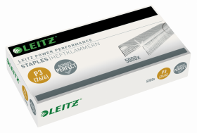 Zszywki Leitz Power Performance , 26/6 (P3), 5000 sztuk, srebrny