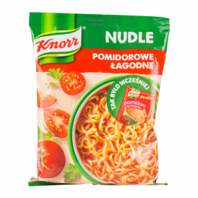 Zupa Knorr nudle, pomidorowa łagodna, 65g