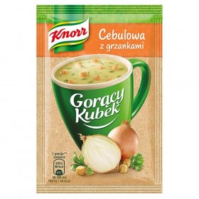 Zupa Knorr Gorący Kubek,  cebulowa z grzankami, 17g