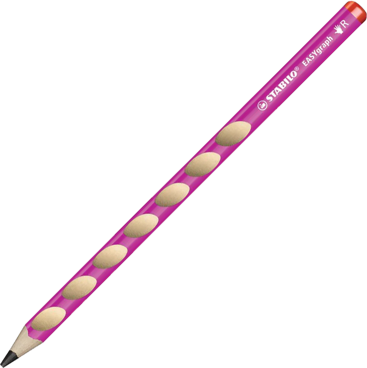 Ołówek Stabilo Easygraph dla praworęcznych HB różowy