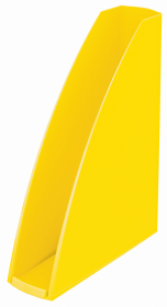 Pojemnik na dokumenty Leitz Wow, A4, 75mm, żółty