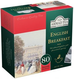 Herbata czarna w torebkach Ahmad English Breakfast, 80 sztuk x 2g