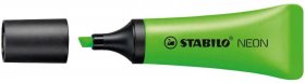 Zakreślacz Stabilo Neon 72/33, ścięta, zielony