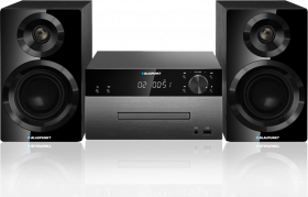 Mikrowieża Blaupunkt MS50BT, z Bluetooth, MP3, USB i odtwarzaczem CD, czarny