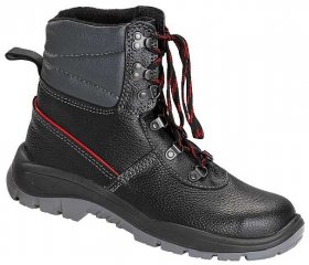 Buty robocze bezpieczne PPO Strzelce Opolskie, PPO Winter model 0151, S1 CI SRC, skóra naturalna, rozmiar 43, czarny