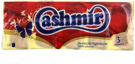 Chusteczki higieniczne Cashmir, 10 sztuk x10 chusteczek