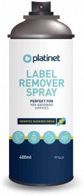 Spray do usuwania etykiet Platinet PFSLR, 400ml