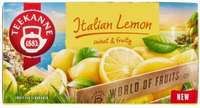 Herbata owocowa w kopertach Teekane Italian Lemon, cytryna, 20 sztuk x 2g